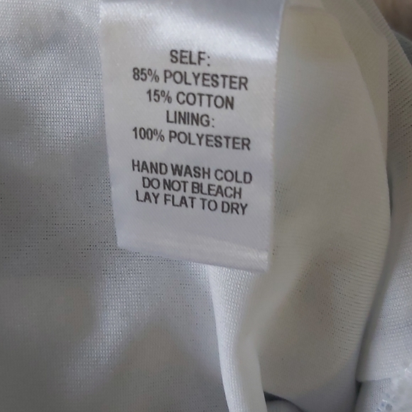 Lulus Beach House Blue and White Striped Off-the-Shoulder Romper, Size XS - Picture 7 of 8